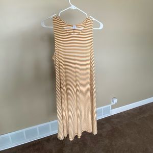 Striped swing dress